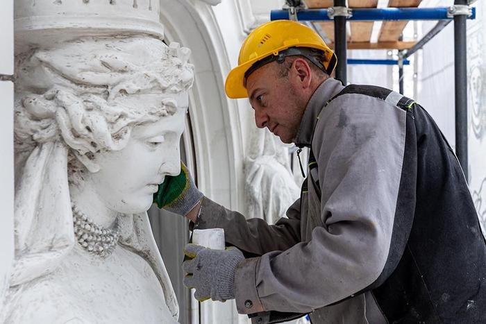 Собянин: Архитектурным деталям зданий при реставрации уделяется особое внимание