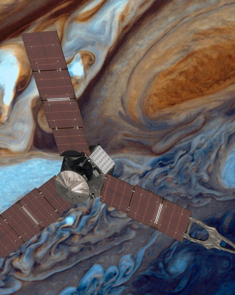 Аппарат NASA отправил на Землю самые чёткие фотографии Юпитера