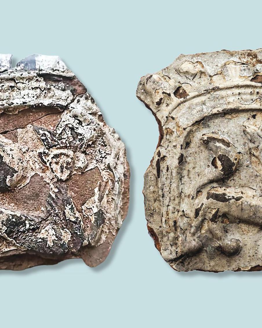 Изразцы 400-летней давности нашли на археологических площадках столицы