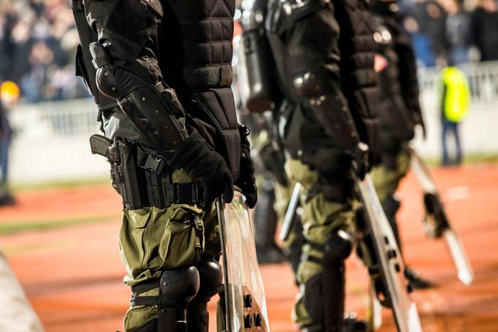 Болельщики подрались на футбольном матче сборных Франции и Израиля