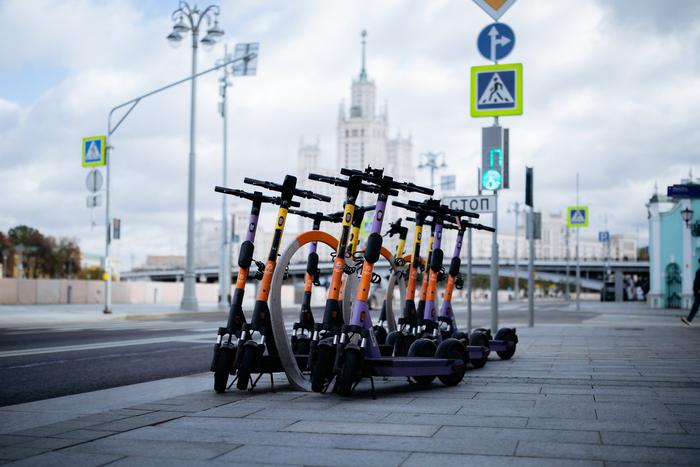 Число пользователей самокатов в Москве выросло с 4 до 5 миллионов