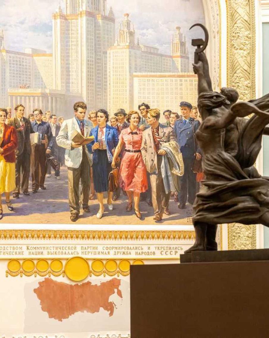 Эпоха расцвета СССР оживает в Центральном павильоне ВДНХ