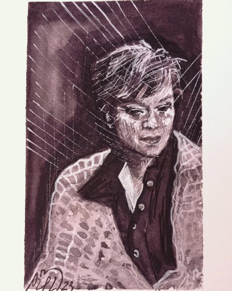 Фрейндлих акварелью. Автор Софья Азен