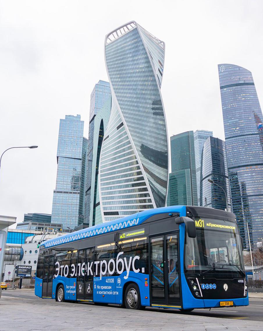 Максим Ликсутов назвал основные преимущества столичных электробусов