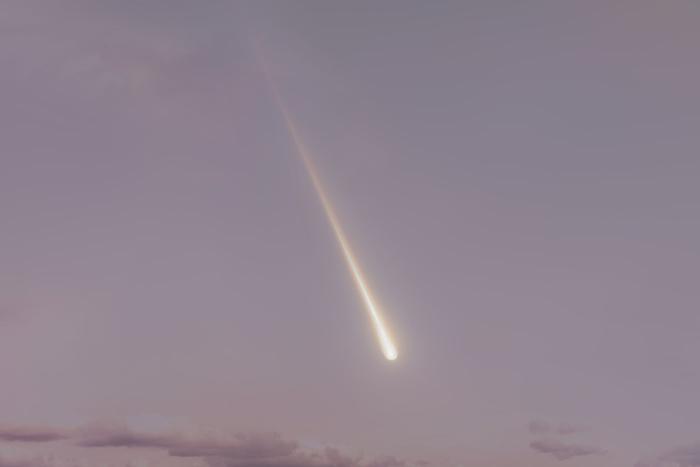 Над Благовещенском пролетел болид