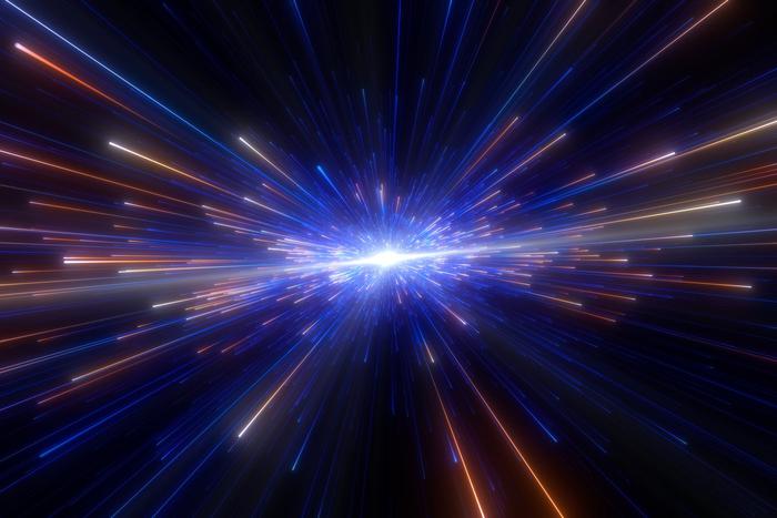 Ударная волна от столкновения галактик достигла Земли