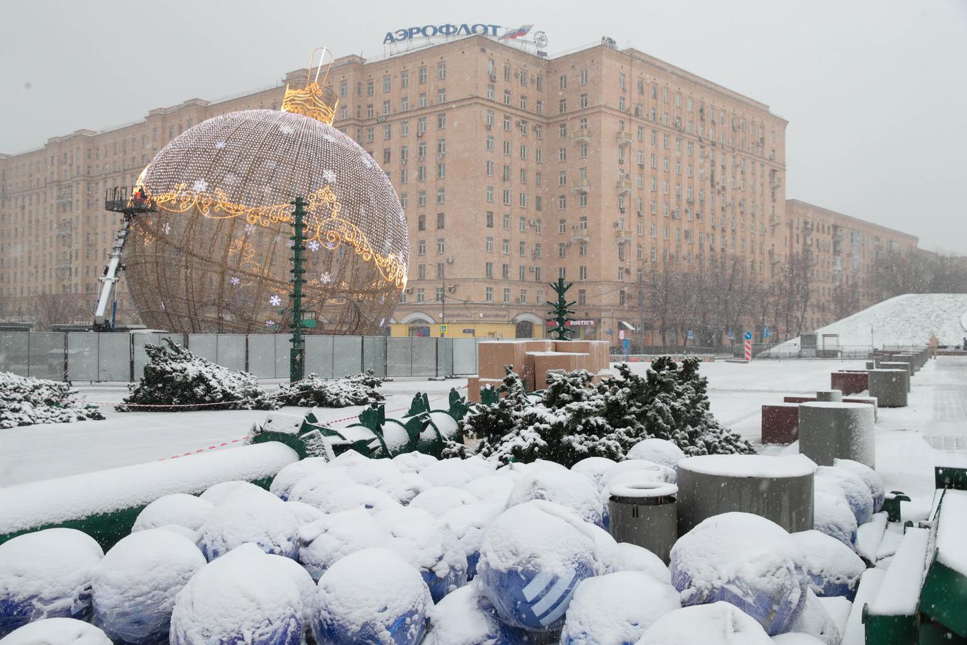 Москвичей предупредили о наступлении метеорологической зимы в столице в воскресенье