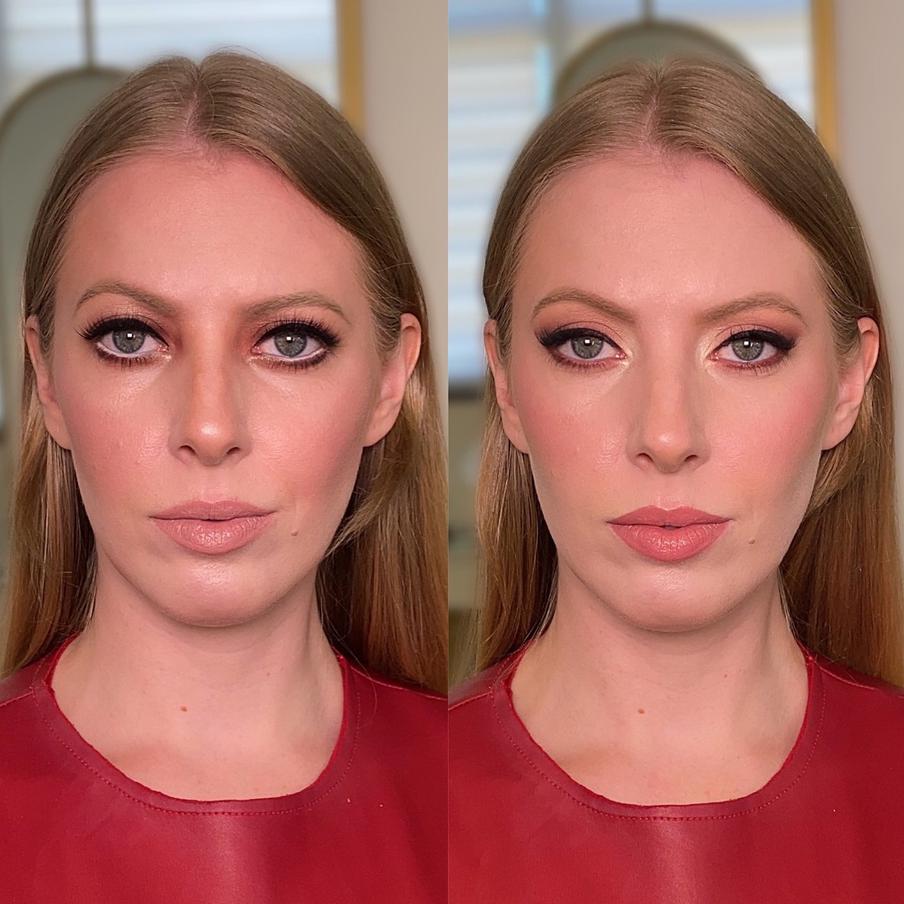 "До" и "после".