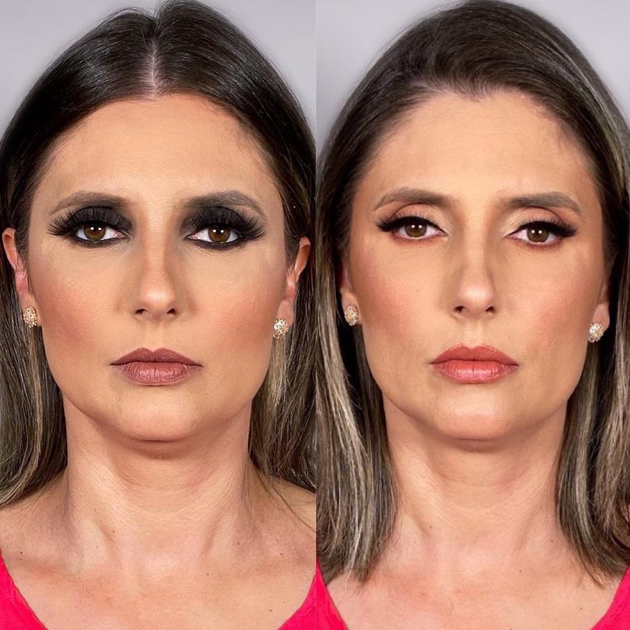 "До" и "после".