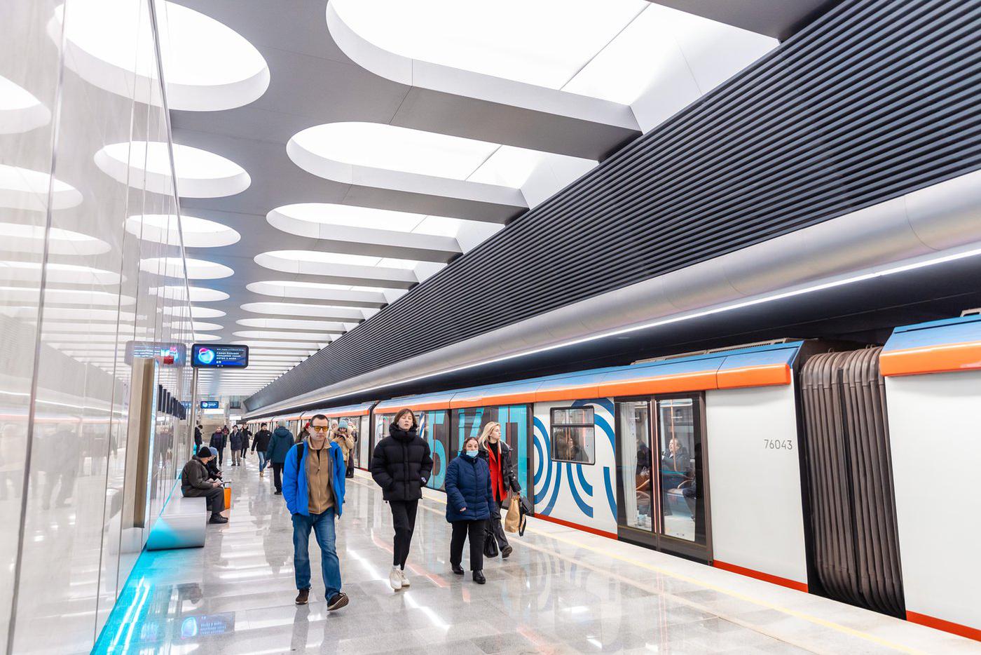 На станции "Текстильщики" откроют переход между фиолетовой веткой метро и БКЛ