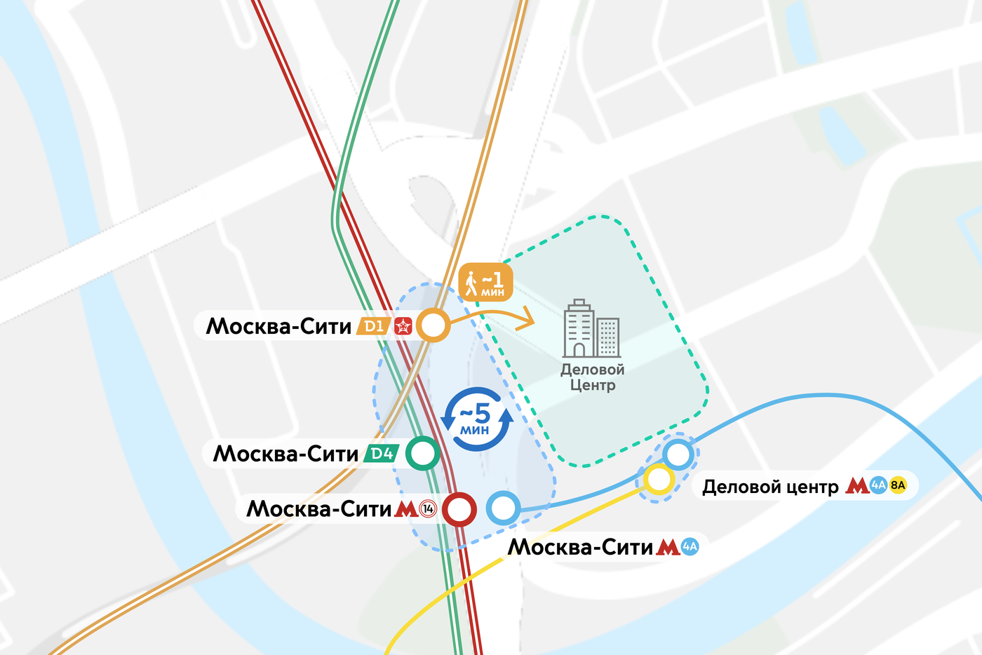 Новый вокзал объединит сразу четыре линии рельсового транспорта.