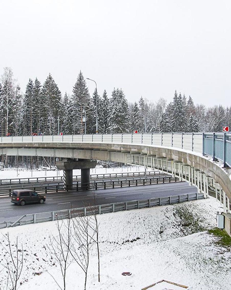 Открыто движение на новом участке у 53-го км Киевского шоссе