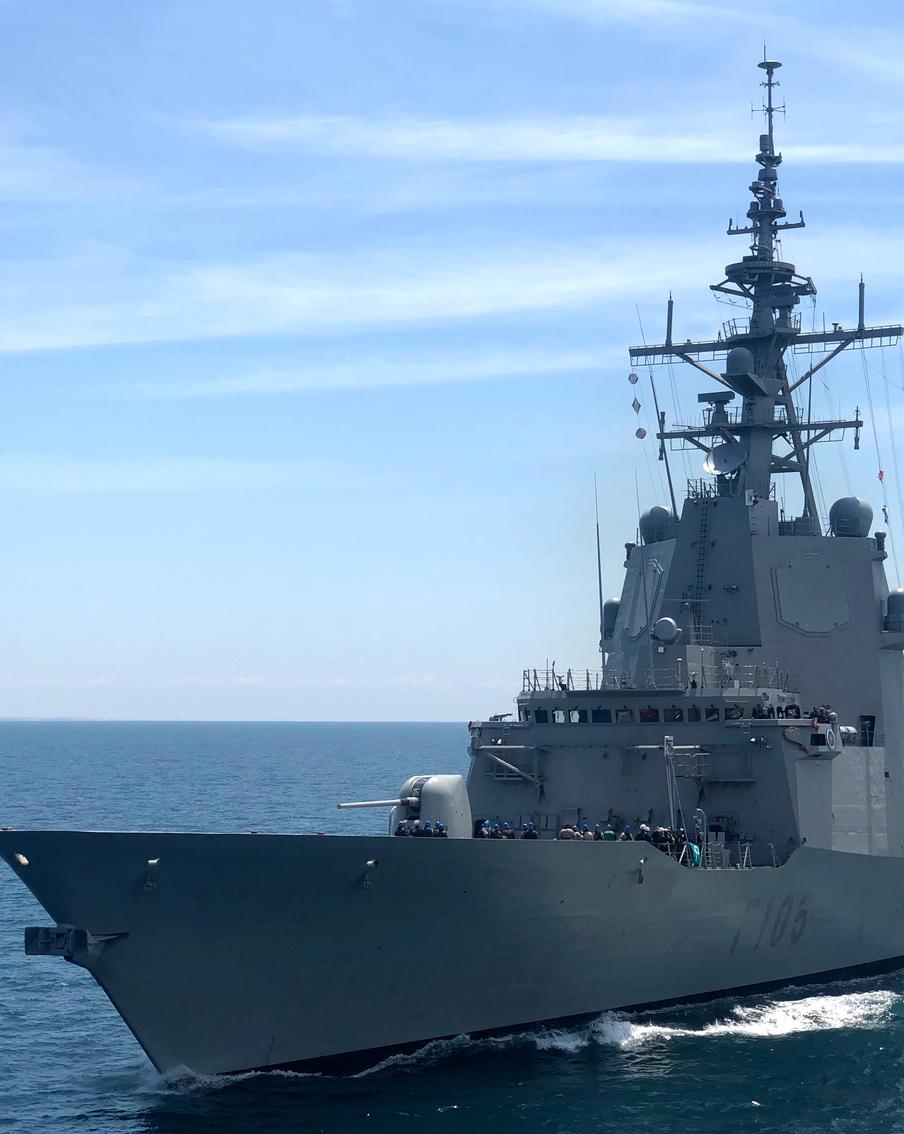 Военные корабли нескольких стран-участниц НАТО прибыли в эстонский Таллин