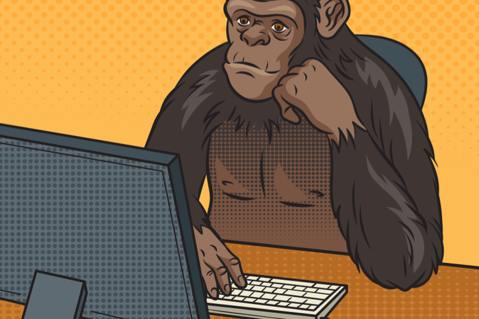 Обезьяны ни при чём. Почему популярная "теорема о бесконечных обезьянах" верна лишь наполовину