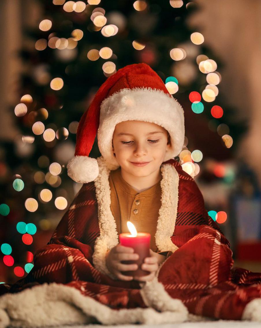 Если хотите сфотографировать ребёнка в новогоднем интерьере, старайтесь следовать пяти правилам