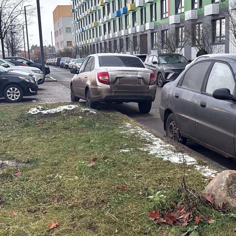Более 20 тысяч случаев размещения авто на газонах выявили инспекторы МАДИ этой осенью