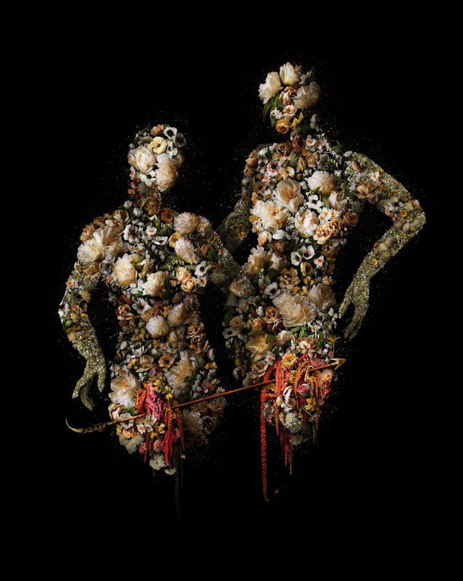 Художница из США считает, что цветы достойны гораздо большего, чем просто клумбы