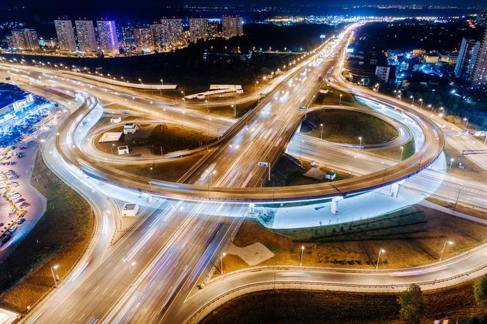 В рамках проектов ЦОДД с 2018 года переразметили почти 64 километра МКАД