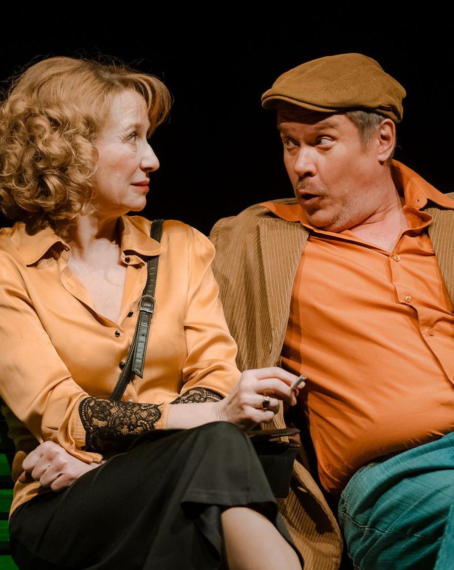 На "Скамейке" в этот раз сидели артисты театра "У Никитских ворот"