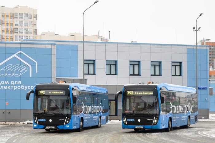 Уже 1 год работает Дом для электробусов "Салтыковка" на востоке Москвы