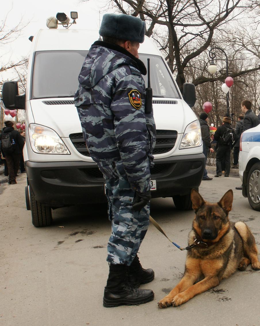 В центре Петербурга провели рейд против сотен мигрантов