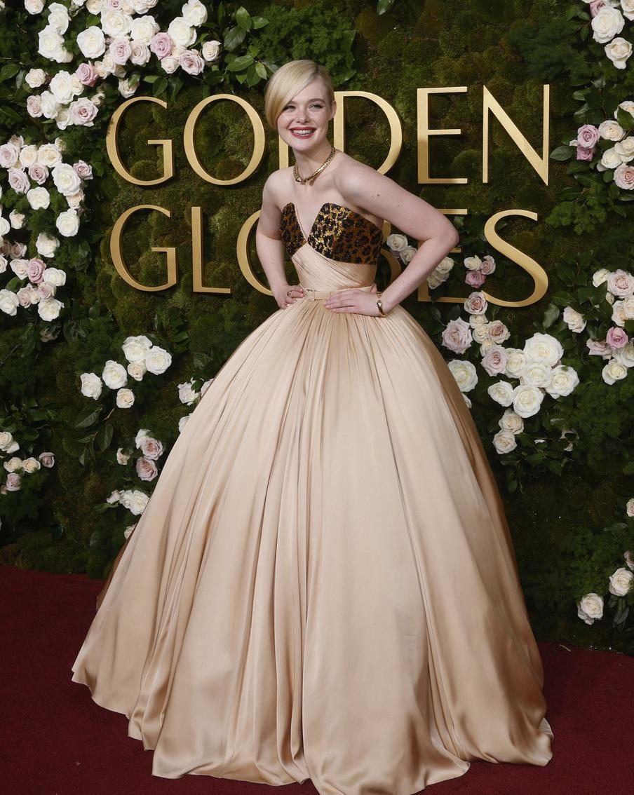 Эль Фаннинг в Balmain.