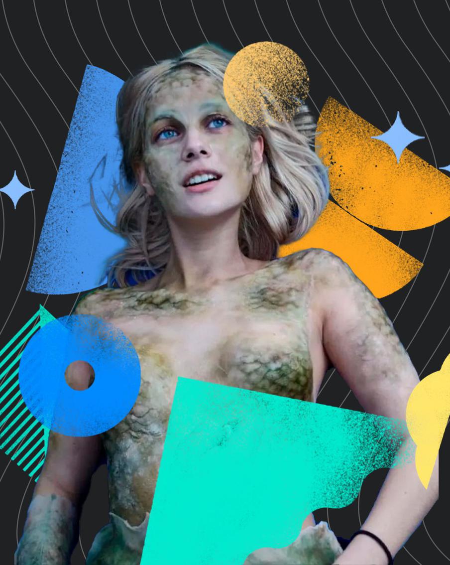 Алина Воскресенская рассказала, каково ей было превратиться в хищную русскую русалку