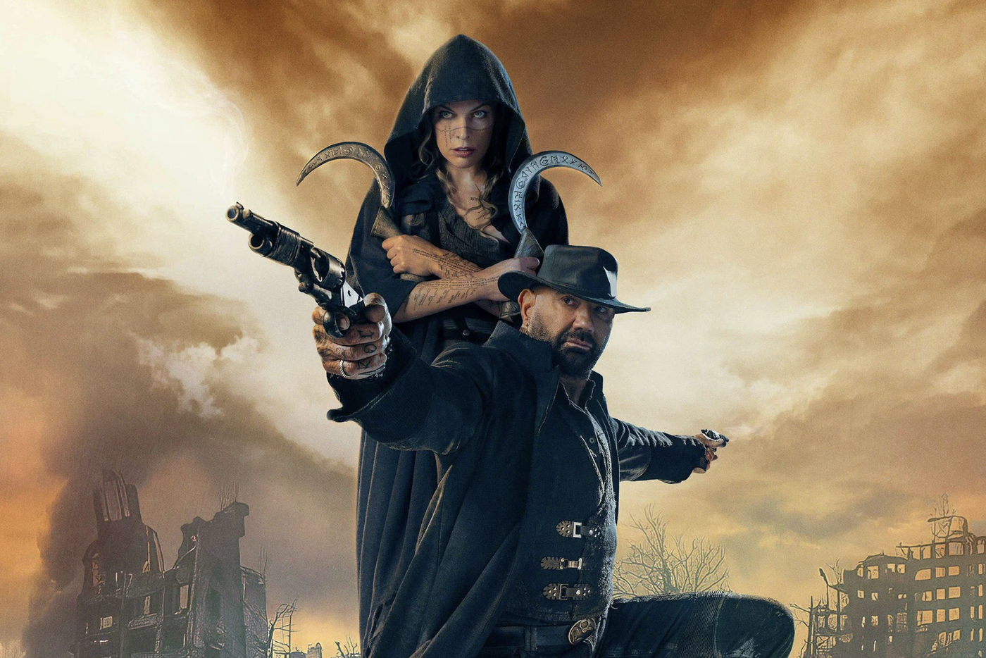 "Обитель зла" встречается с "Безумным Максом": дебютный трейлер "В потерянных землях" с Миллой Йовович