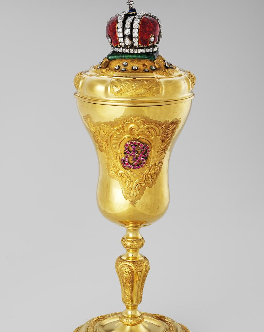 Кубок с крышкой. Москва или Санкт-Петербург, 1740–1760 гг. Музеи Московского Кремля