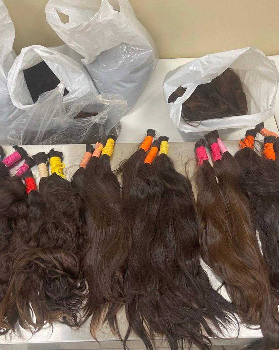 В багаже иностранца нашли кучу женских волос