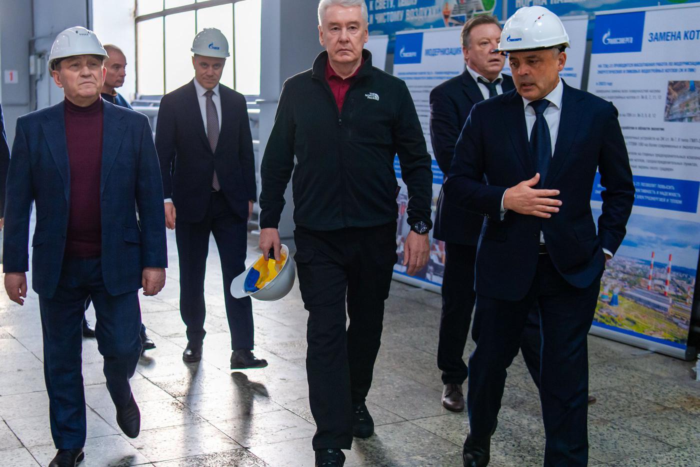 Сергей Собянин подвёл итоги работы ТЭК Москвы за прошлый год