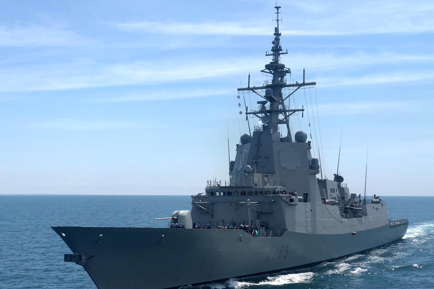 Корабли НАТО начали патрулирование Балтийского моря в рамках миссии "Балтийский часовой"