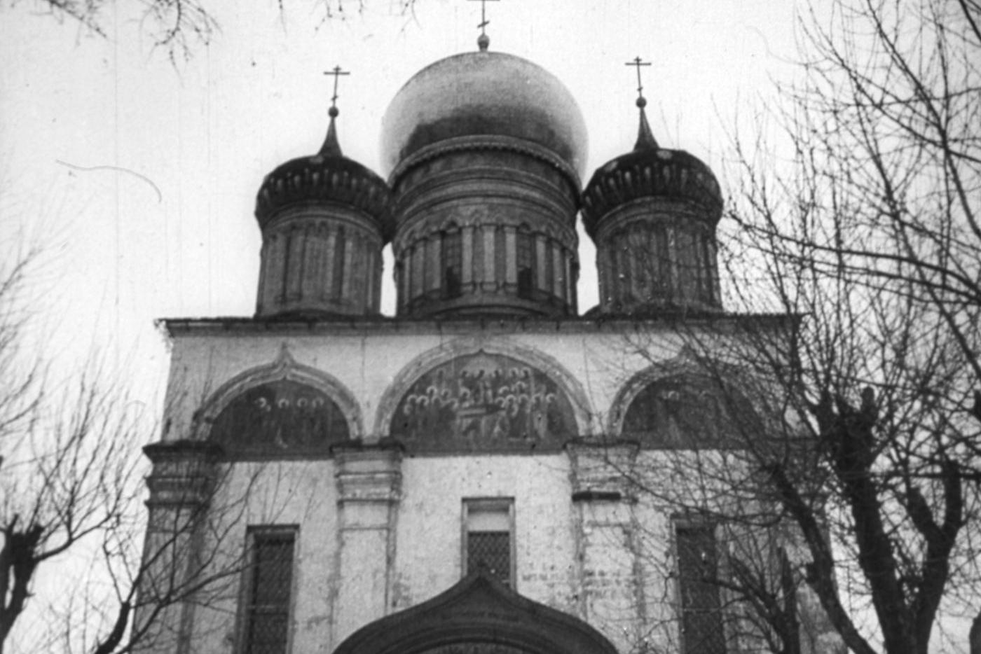 Успенский собор накануне взрыва.