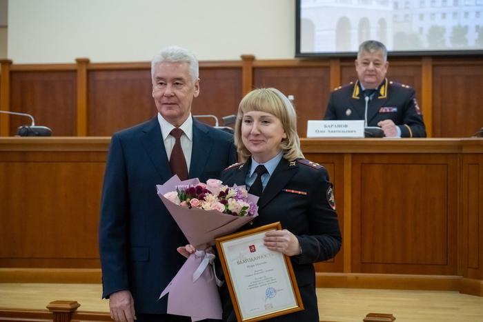 Собянин поблагодарил московскую полицию за самоотверженную работу