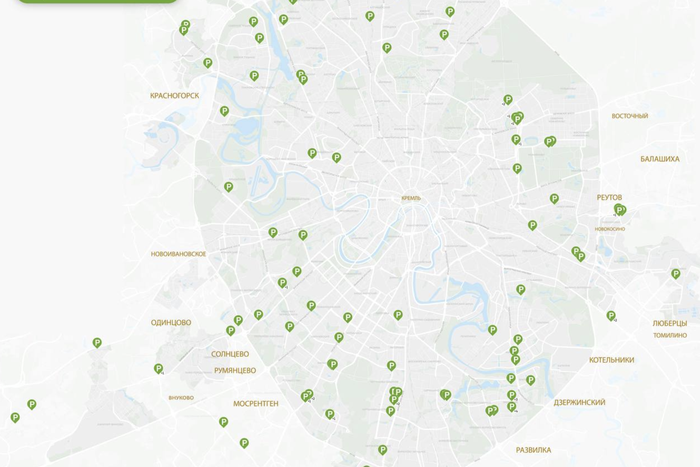 В Москве появилось более 50 перехватывающих парковок с 2020 года