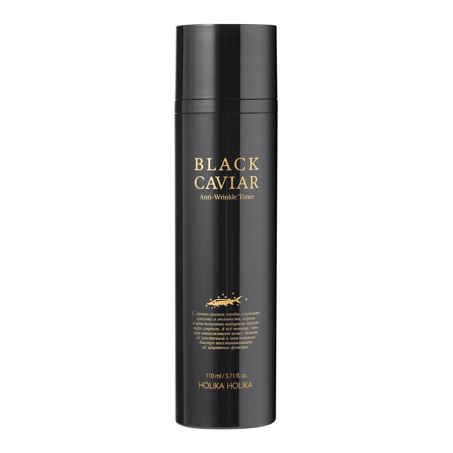 Омолаживающий тонер с экстрактом чёрной икры Holika Holika Black Caviar Anti-Wrinkle Toner (1660 ₽)