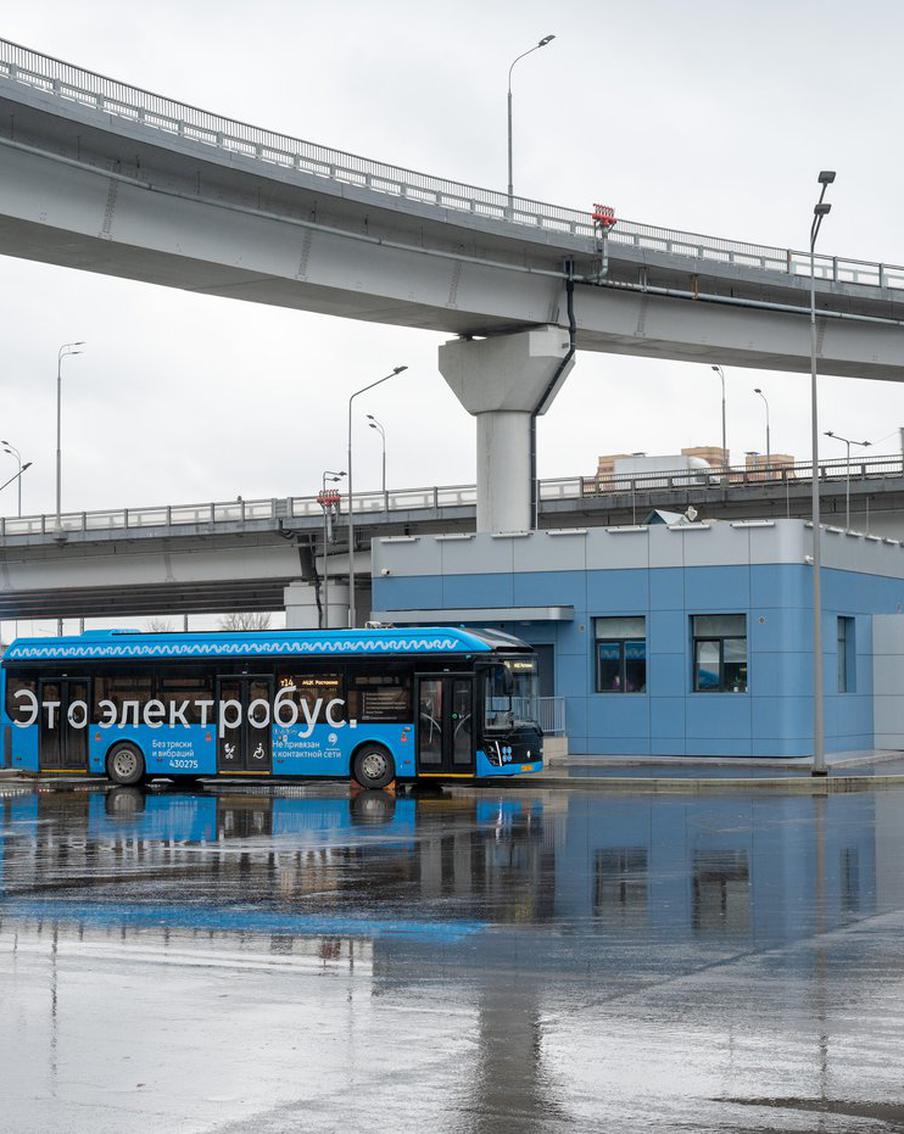 Более 30 конечных станций для автобусов и электробусов построили и реконструировали за 2 года в столице