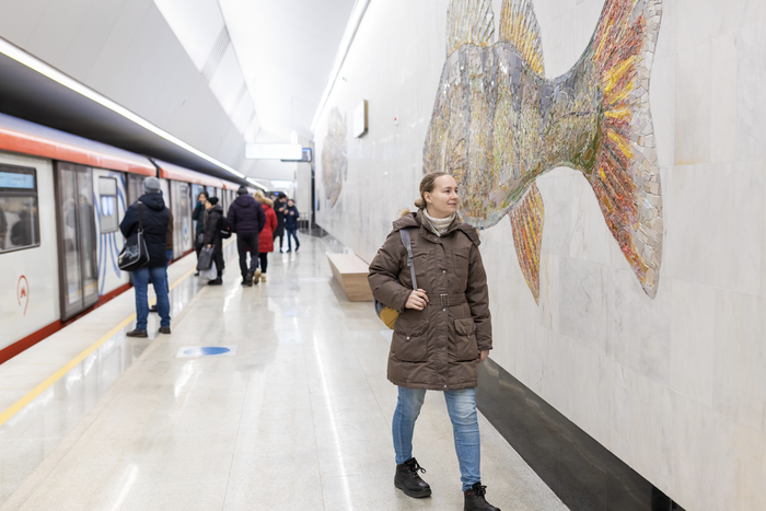 Пассажиропоток на станции БКЛ "Нагатинский Затон" вырос на 18%