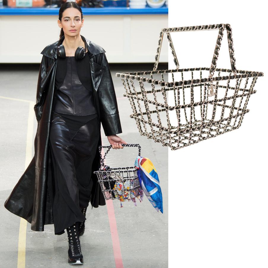 Сумка-корзинка Chanel FW 2014.