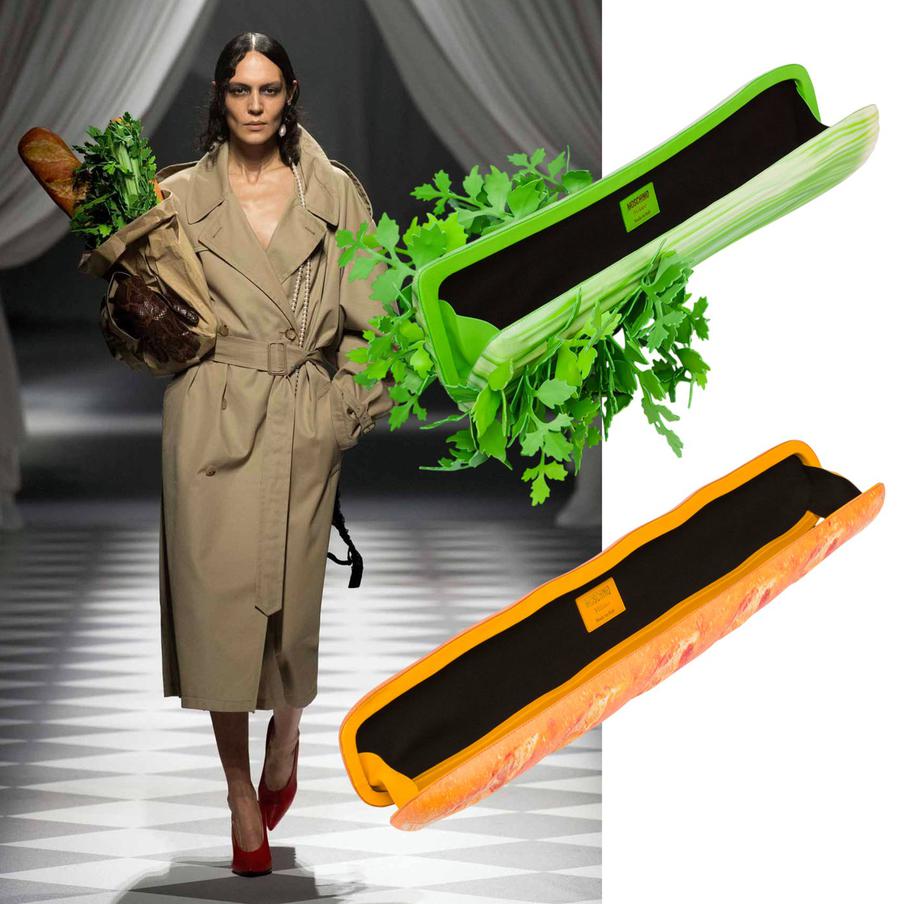 Клатчи Moschino FW 2024.