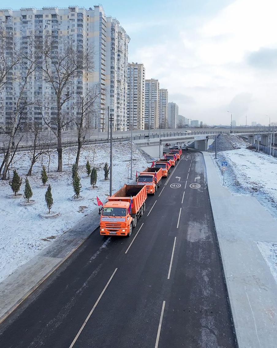 Сергей Собянин: Открылся участок улицы Ивана Франко от Житомирской до Герасима Курина