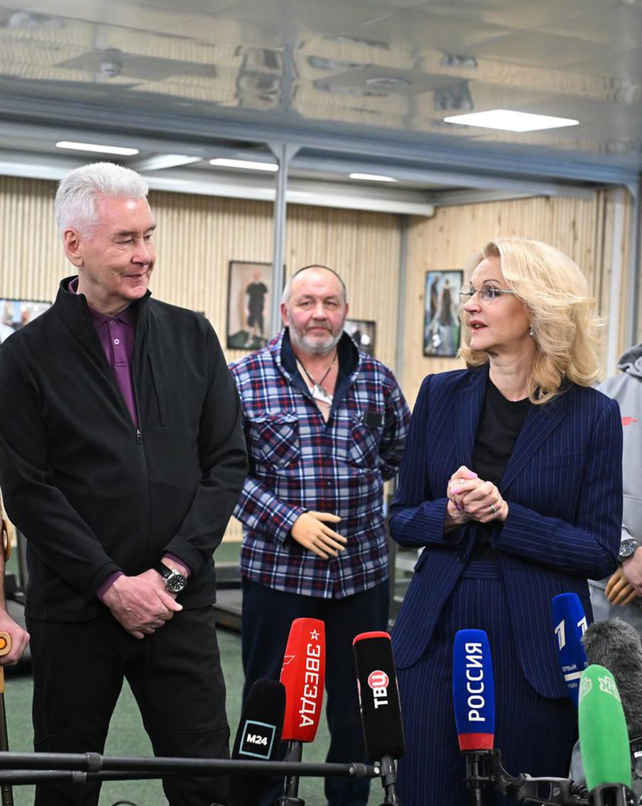 Собянин рассказал о работе столичного центра протезирования и комплексной реабилитации участников СВО