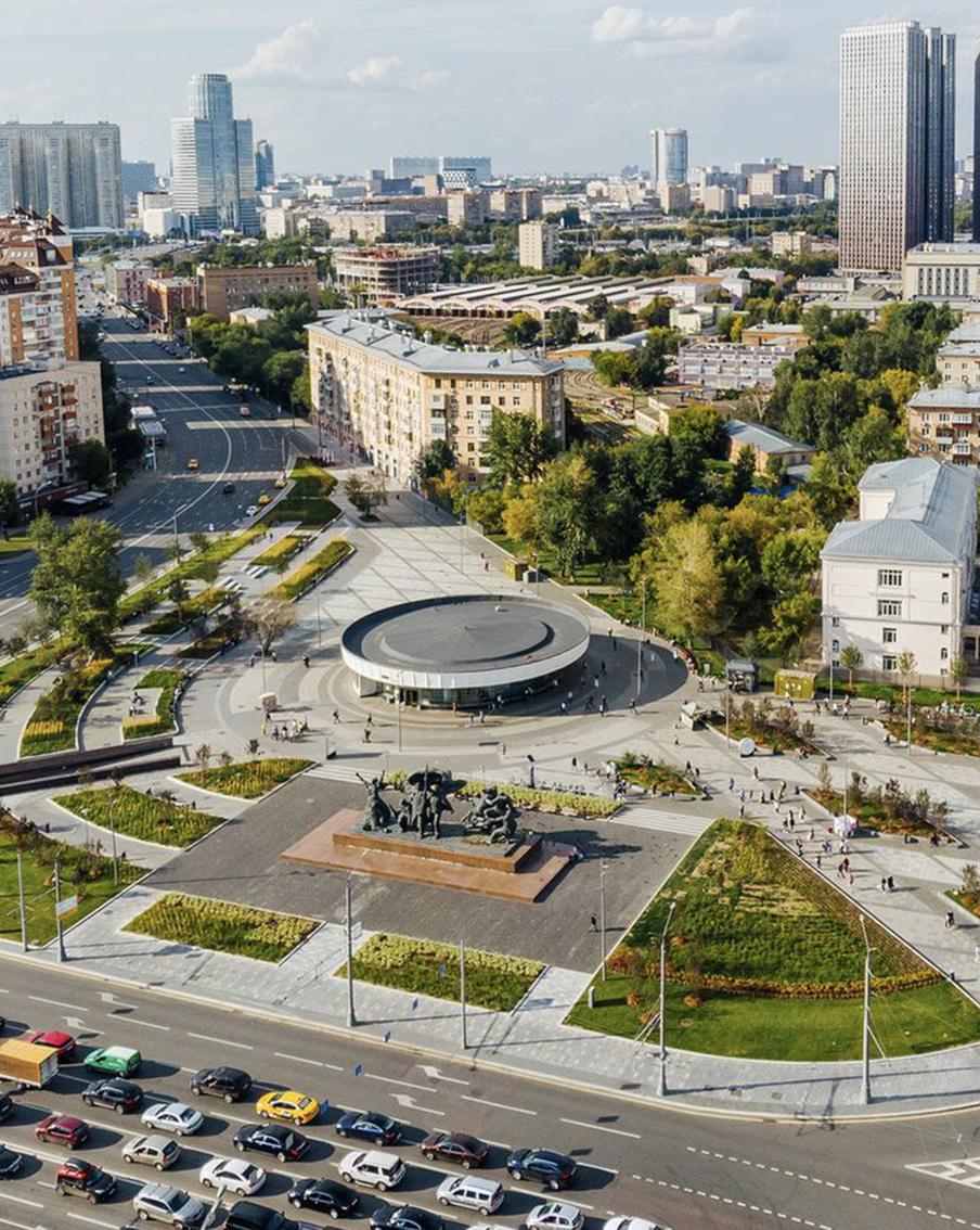 Мэр Москвы: Территория около парка "Красная Пресня" будет благоустроена