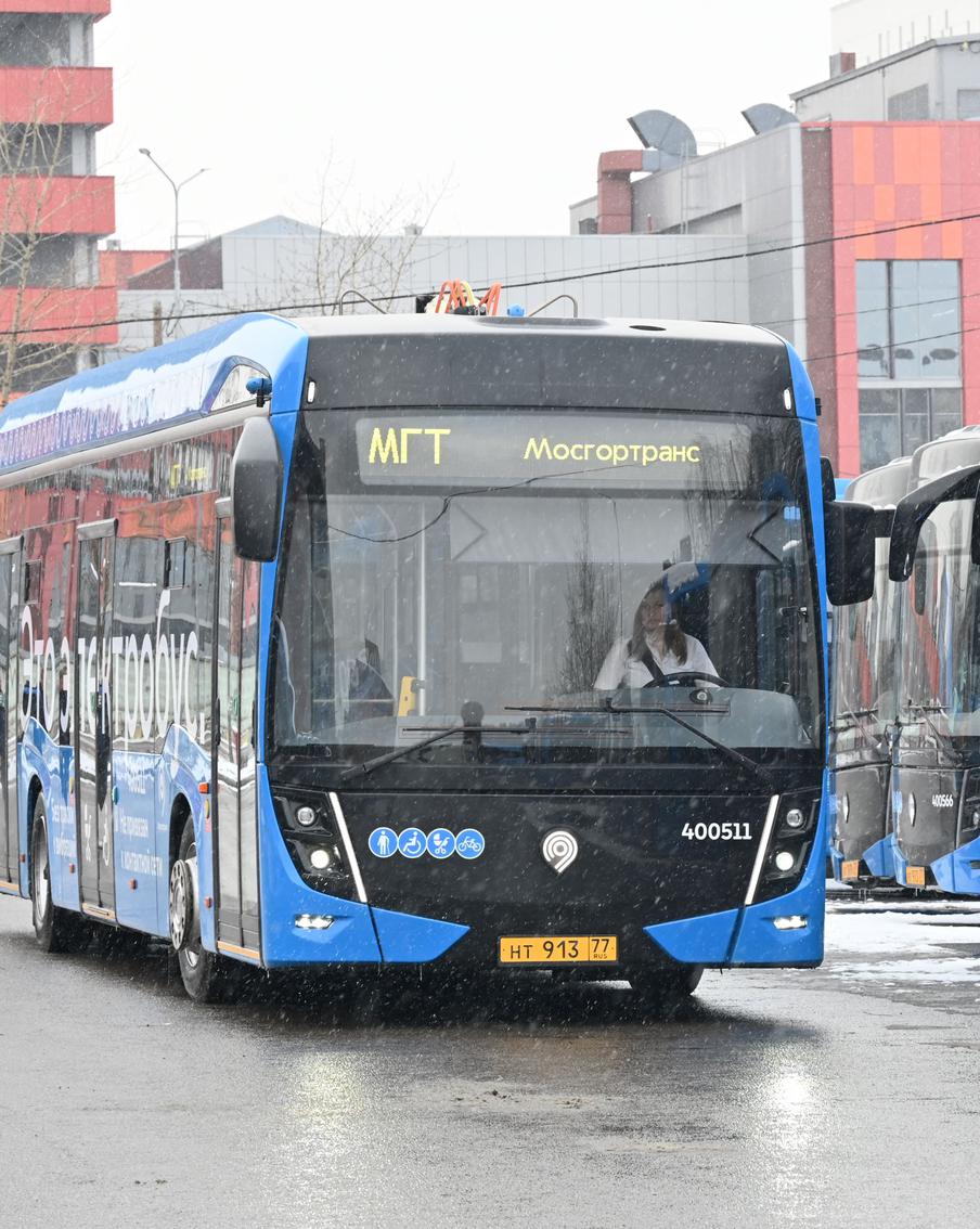 Два новых электробусных маршрута запущено в Москве