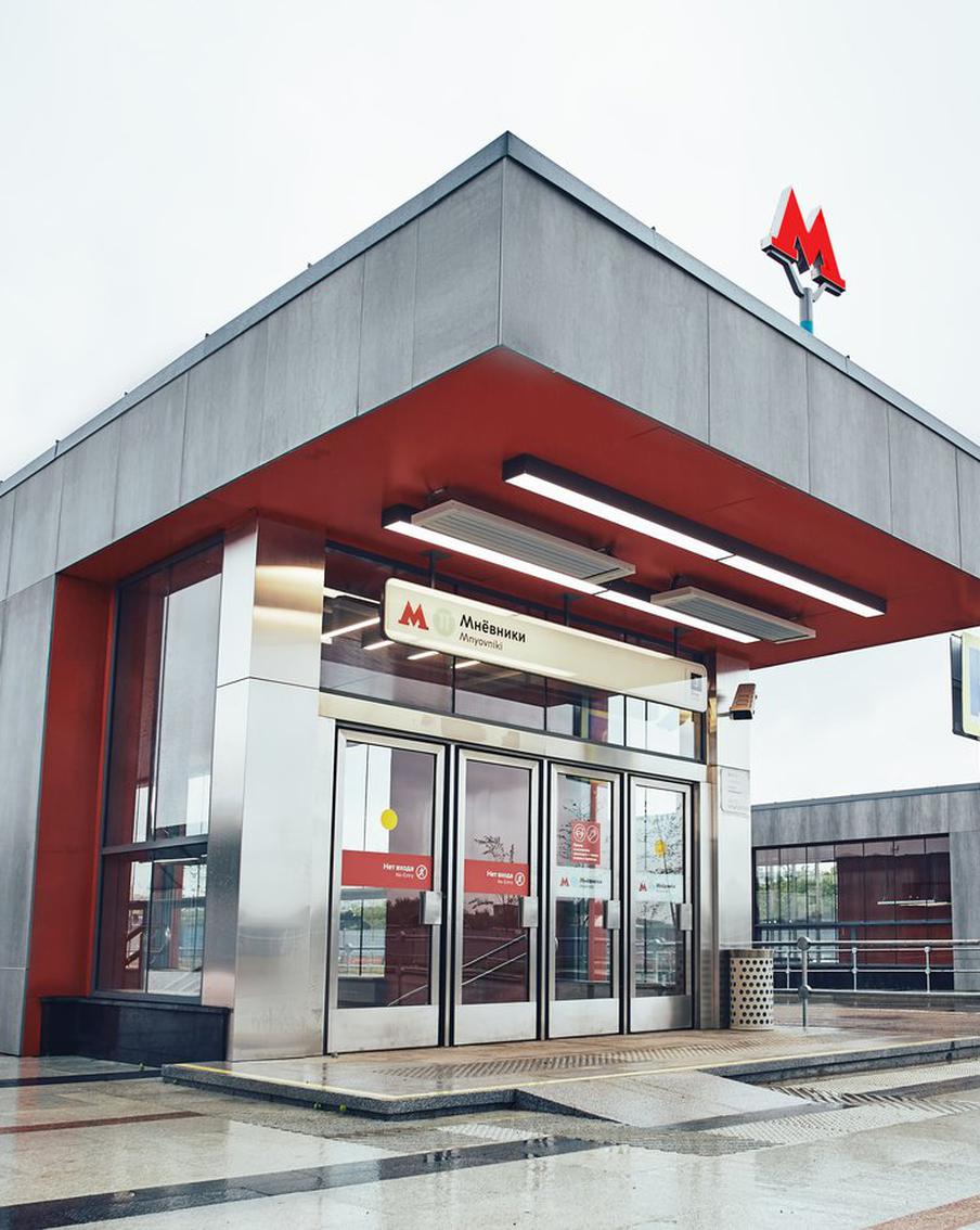 Количество поездок на станции БКЛ "Мнёвники" увеличилось после открытия рядом с ней моста через Москву-реку