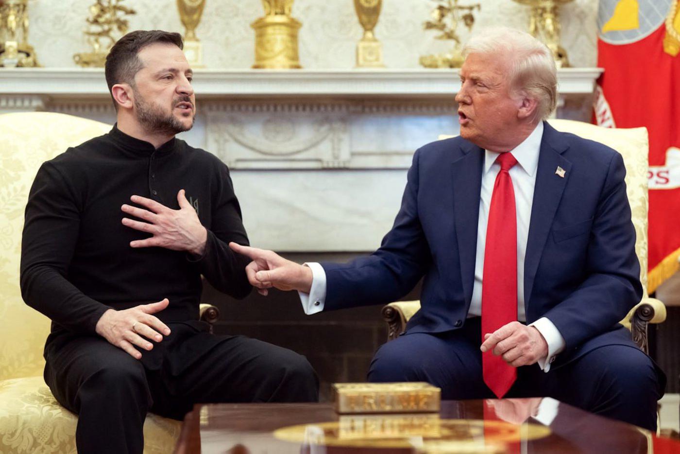 "Ты и так много сказал!": Дональд Трамп кричит на Зеленского во время встречи в Вашингтоне