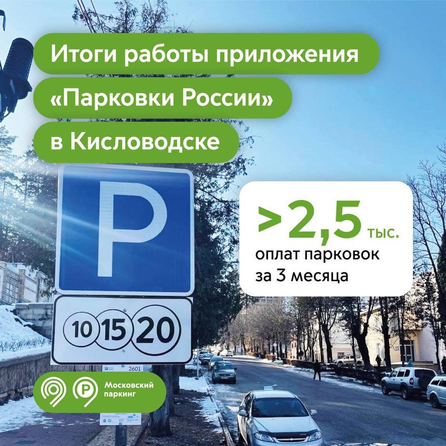 Максим Ликсутов: приложение "Парковки России" работает в Кисловодске уже 3 месяца