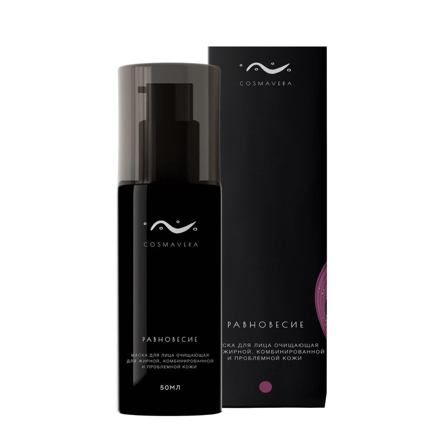 Маска для лица очищающая для жирной, комбинированной и проблемной кожи Cosmavera "Равновесие" (1200 ₽)