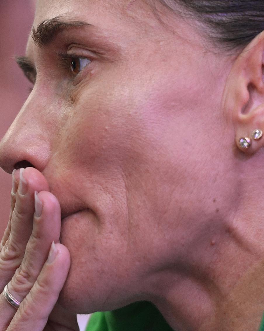 Оксана Чусовитина одержала победу в соревнованиях в опорном прыжке на этапе Кубка мира в Баку