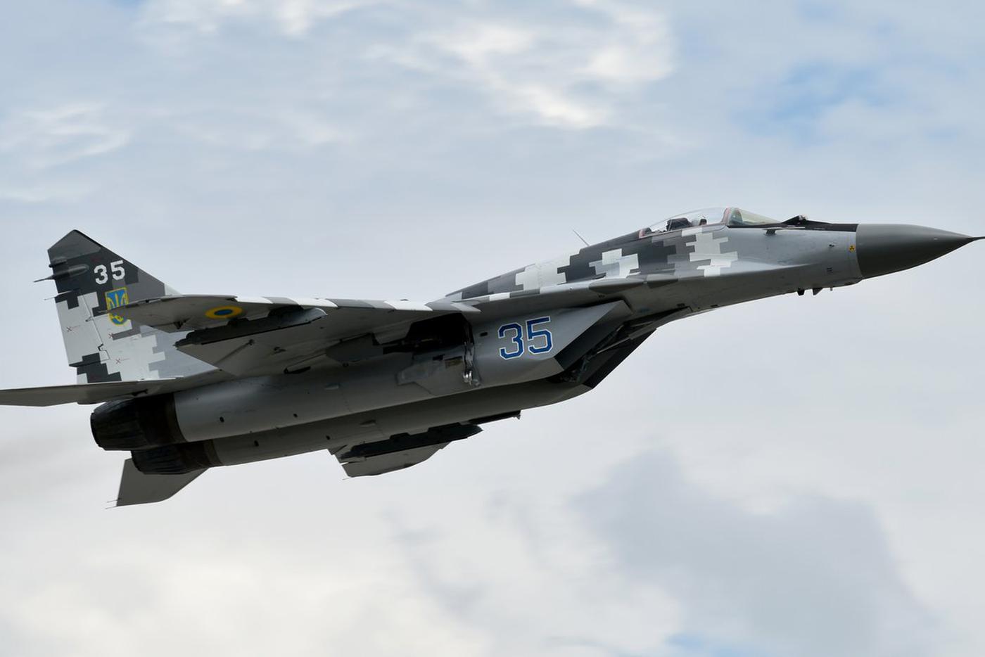 Системы ПВО РФ сбили МиГ-29 ВСУ